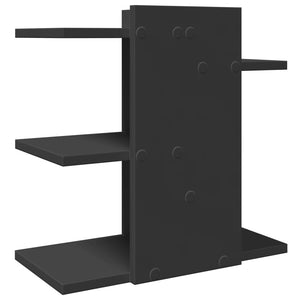 Schreibtisch Organizer Schwarz Holz