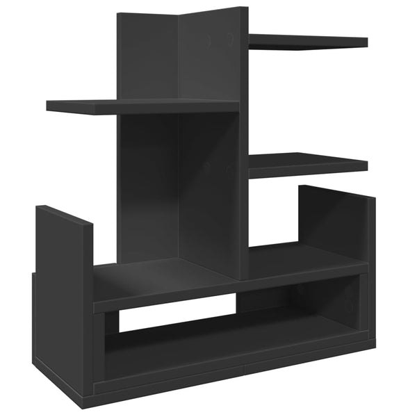 Schreibtisch Organizer Schwarz Holz