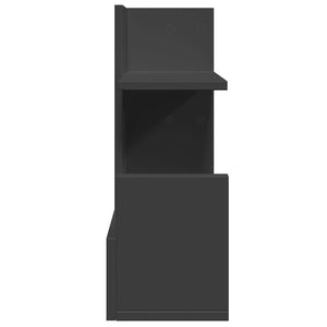 Schreibtisch Organizer Schwarz Holz