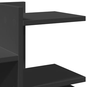 Schreibtisch Organizer Schwarz Holz