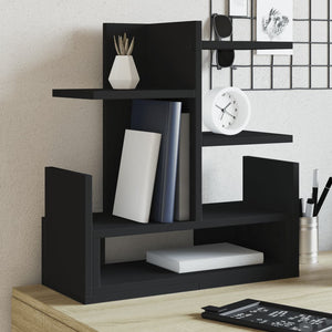Schreibtisch Organizer Schwarz Holz