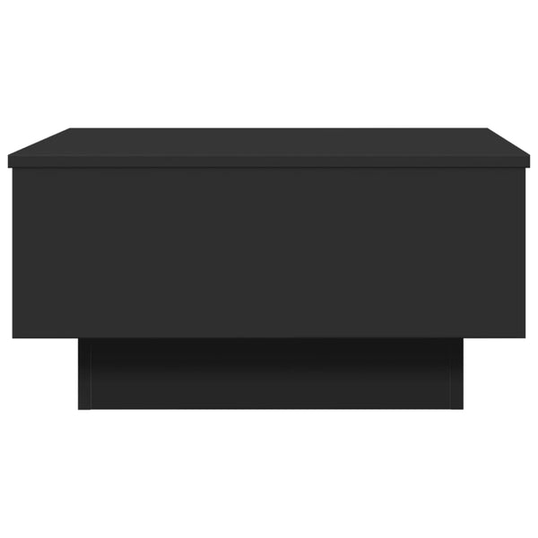 Schwarzer Couchtisch 60x45 cm
