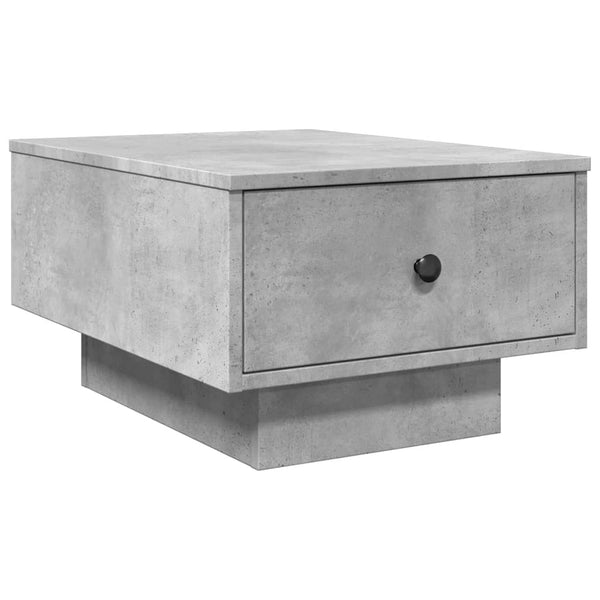 Betongrauer Couchtisch 60x45 cm