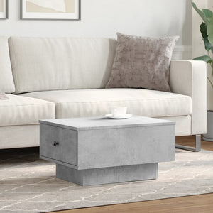 Betongrauer Couchtisch 60x45 cm