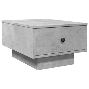 Betongrauer Couchtisch 60x45 cm
