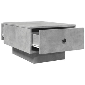 Betongrauer Couchtisch 60x45 cm