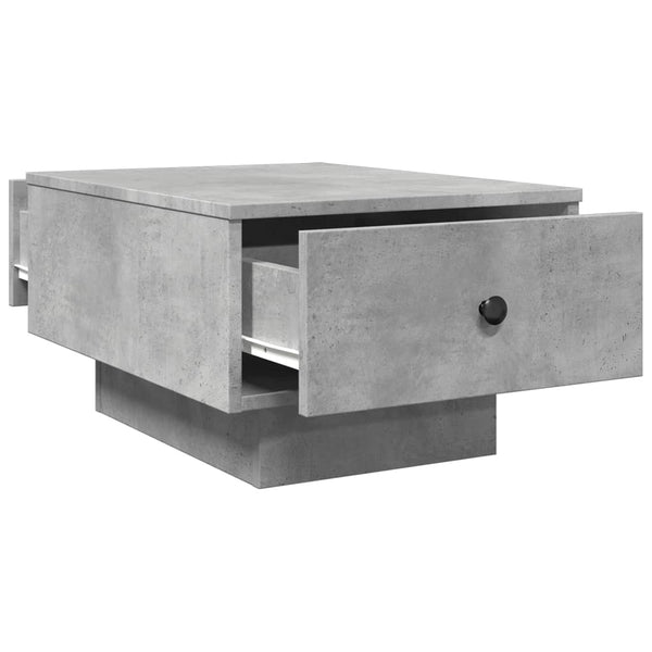 Betongrauer Couchtisch 60x45 cm
