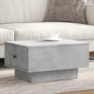 Betongrauer Couchtisch 60x45 cm