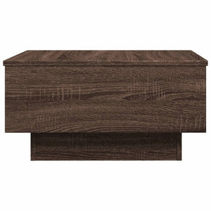 vidaXL Table basse marron aspect chêne 60x45x31 cm Bois d'ingénierie