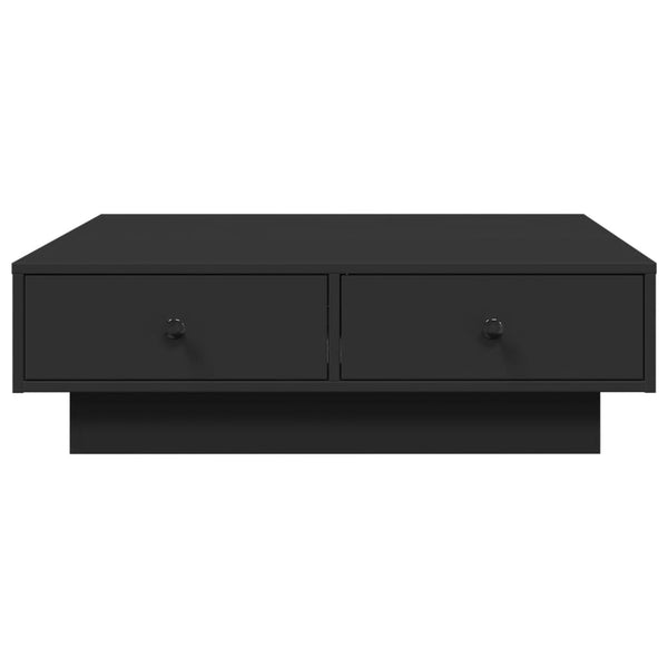 Schwarzer Couchtisch 90x90 cm