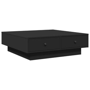 Schwarzer Couchtisch 90x90 cm