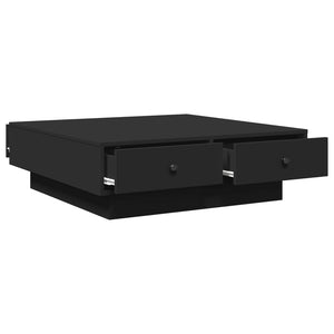 Schwarzer Couchtisch 90x90 cm