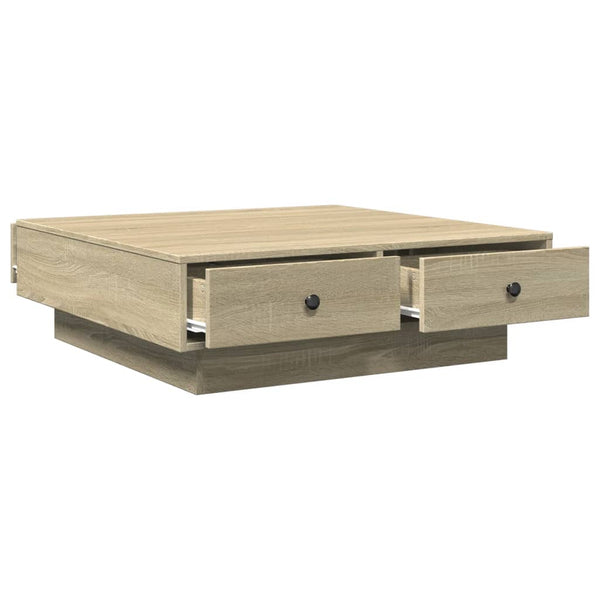 Sonoma Eiche Couchtisch 90x90 cm