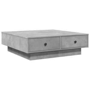 Betongrauer Couchtisch 90x90 cm