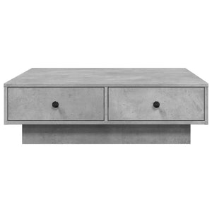 Betongrauer Couchtisch 90x90 cm