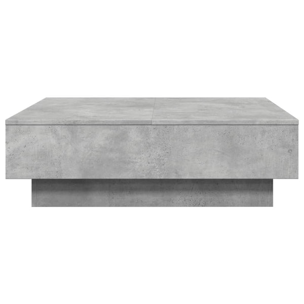 Betongrauer Couchtisch 90x90 cm