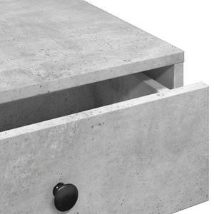 Betongrauer Couchtisch 90x90 cm