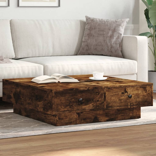 Couchtisch Räuchereiche 90x90 cm