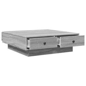 Couchtisch Grau Sonoma 90x90 cm