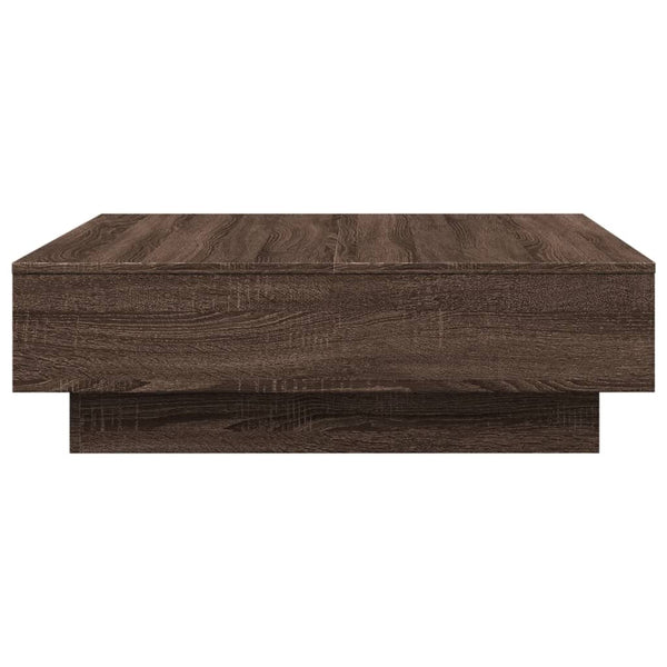 Couchtisch Braun Eichenoptik 90x90 cm