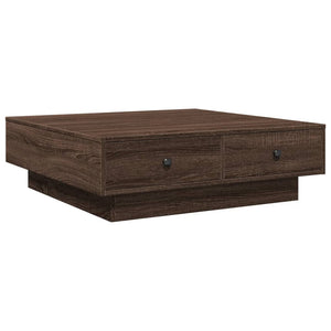 Couchtisch Braun Eichenoptik 90x90 cm