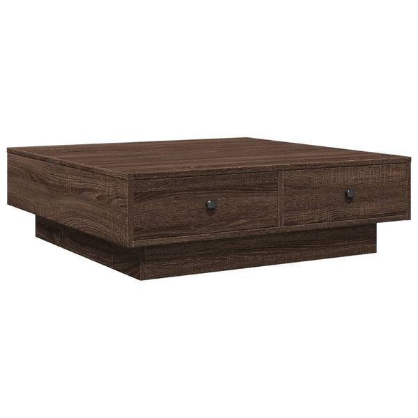 Couchtisch Braun Eichenoptik 90x90 cm