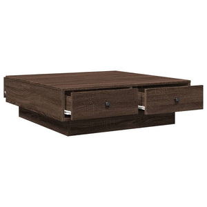 Couchtisch Braun Eichenoptik 90x90 cm