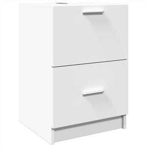 Waschbeckenunterschrank Weiß 40x37x59cm