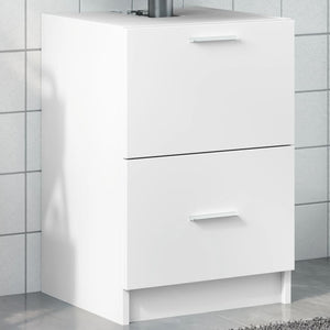 Waschbeckenunterschrank Weiß 40x37x59cm