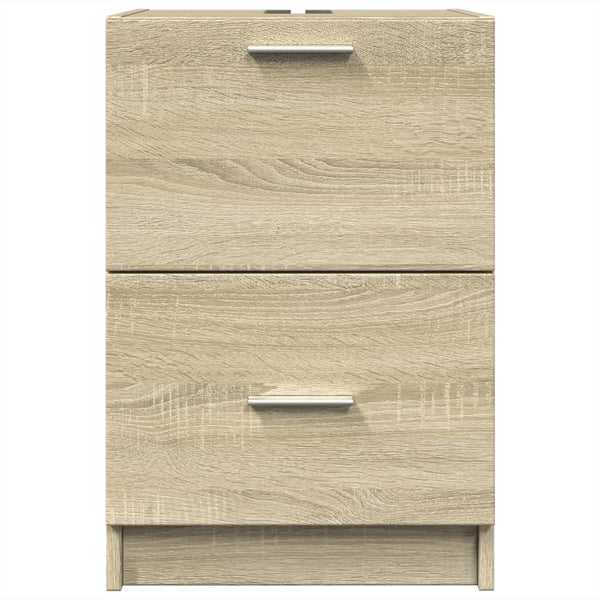 Waschbeckenunterschrank Sonoma-Eiche 40 cm