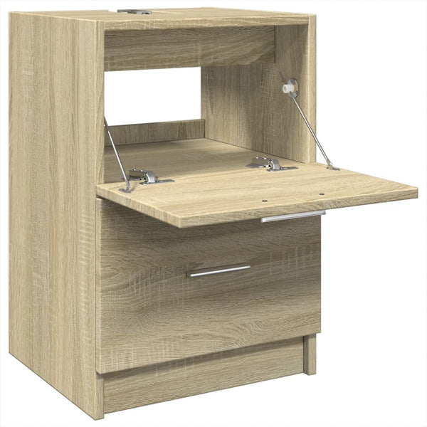 Waschbeckenunterschrank Sonoma-Eiche 40 cm