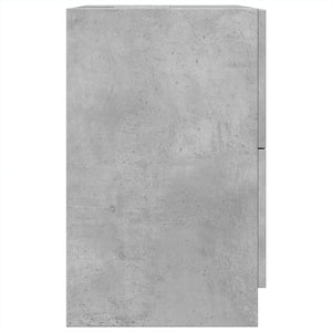 Waschbeckenunterschrank Betongrau 40x37x59 cm