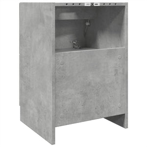 Waschbeckenunterschrank Betongrau 40x37x59 cm