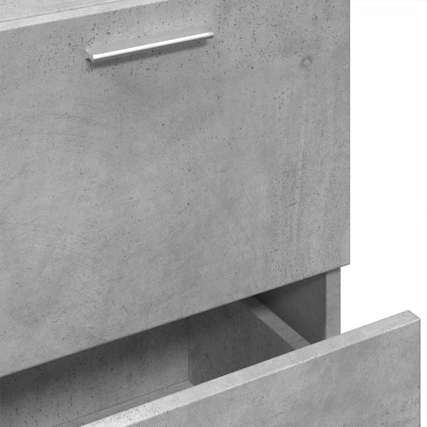 Waschbeckenunterschrank Betongrau 40x37x59 cm
