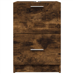 Waschbeckenunterschrank Räuchereiche 40 cm