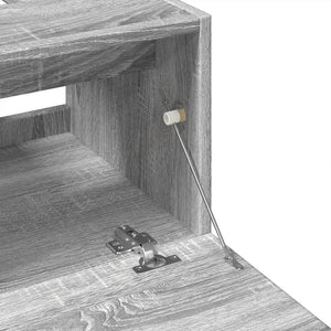 Waschbeckenunterschrank Grau Sonoma 40 cm