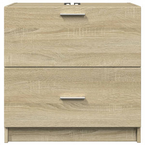 Waschbeckenunterschrank Sonoma Eiche 59 cm