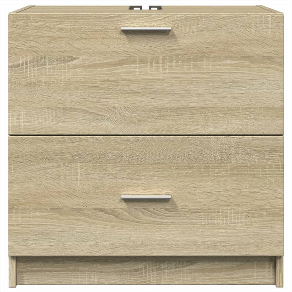 Waschbeckenunterschrank Sonoma Eiche 59 cm
