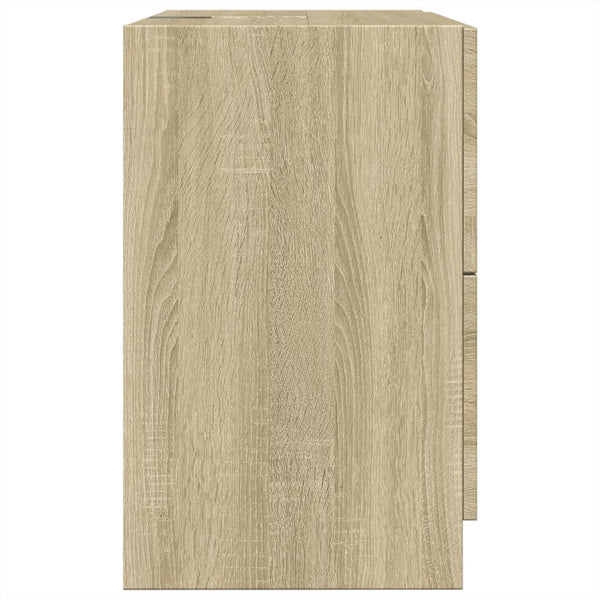Waschbeckenunterschrank Sonoma Eiche 59 cm