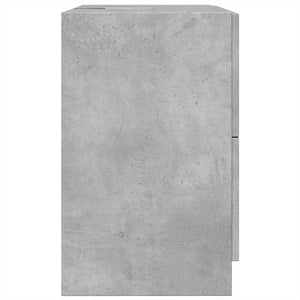 Waschbeckenunterschrank Betongrau 59 cm
