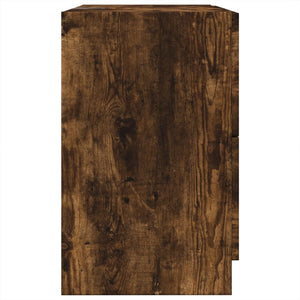 vidaXL Bathroom Sink Cabinet Smoked Oak 59x37x59 cm Engineered Wood