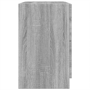 Waschbeckenunterschrank Grau Sonoma 59 cm