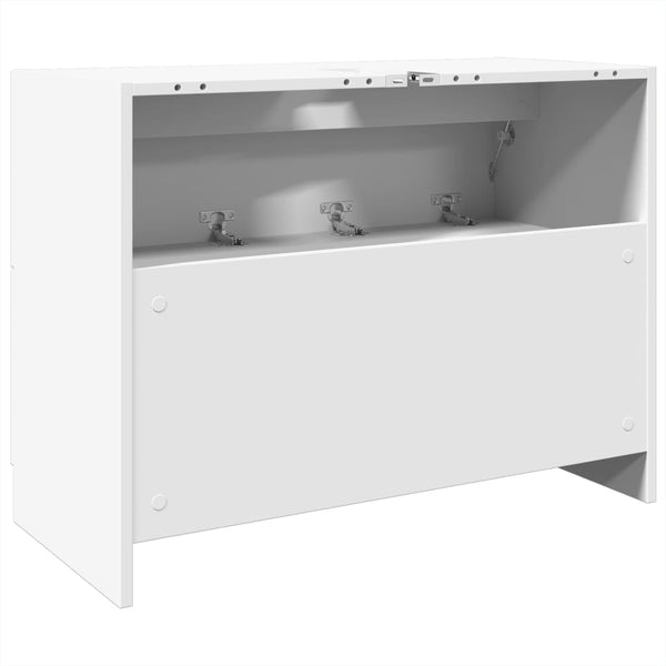 Waschbeckenunterschrank Weiß 78x37x59cm