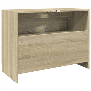 Waschbeckenunterschrank Sonoma Eiche 78x37x59 cm
