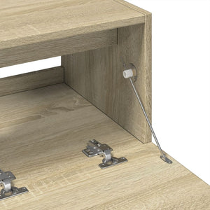 Waschbeckenunterschrank Sonoma Eiche 78x37x59 cm