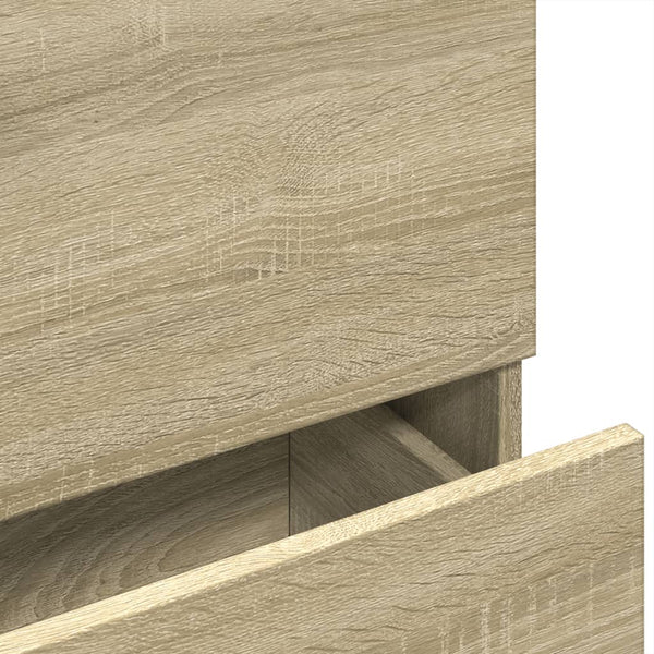 Waschbeckenunterschrank Sonoma Eiche 78x37x59 cm