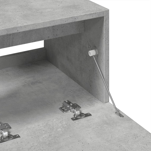 Betongrauer Waschbeckenunterschrank 78 cm