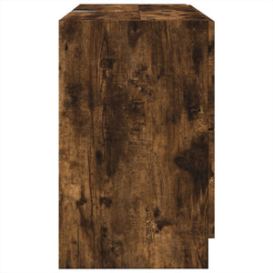 Waschbeckenunterschrank Räuchereiche 78x37x59 cm