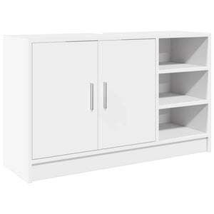 Waschbeckenunterschrank Weiß 90 cm