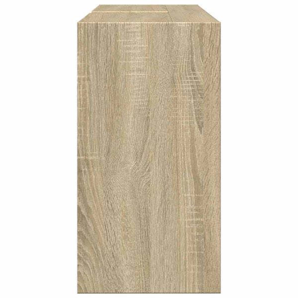 Waschbeckenunterschrank Sonoma-Eiche 90 cm